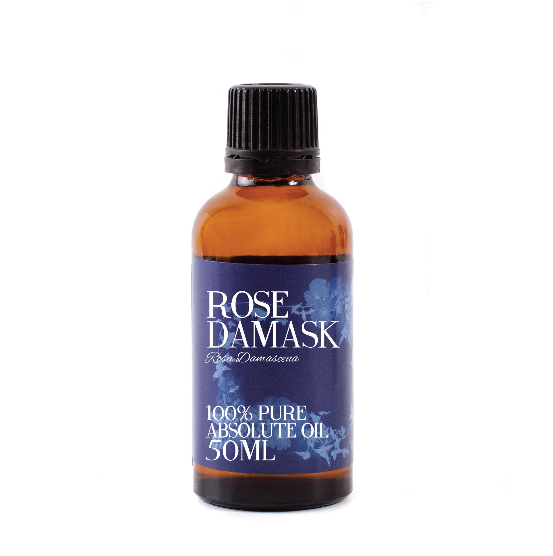 Mystic Moments | Rose Damask Absolute Oil 50ml | Rosa damascena | Sweet Floral Aroma | Medium to Top Note | Solvent Extracted | Natural Perfumery & Skincare Use | Long Lasting & Penetrating Scent