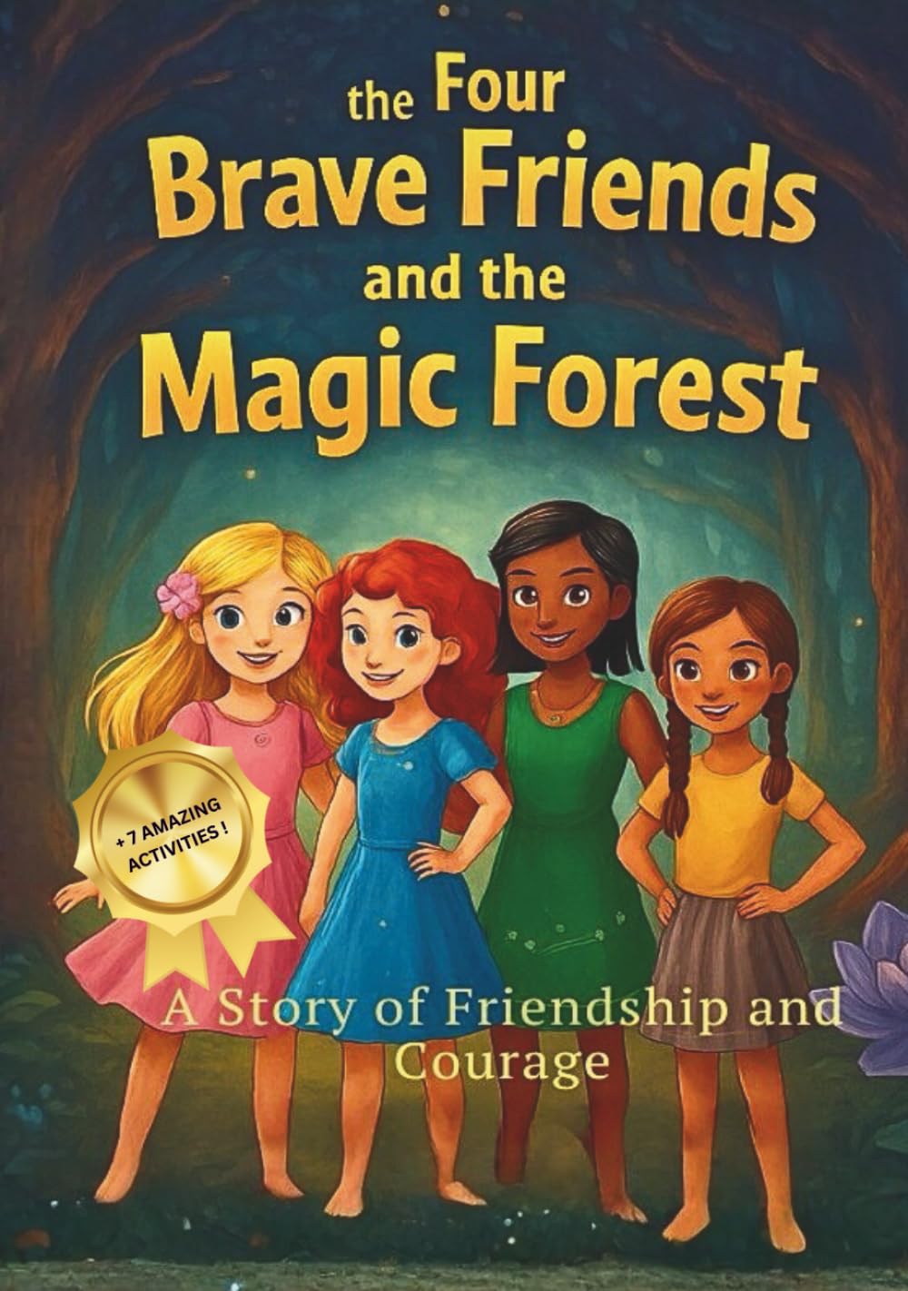The Four Brave Friends And The Magic Forest: A Story of Friendship and Courage