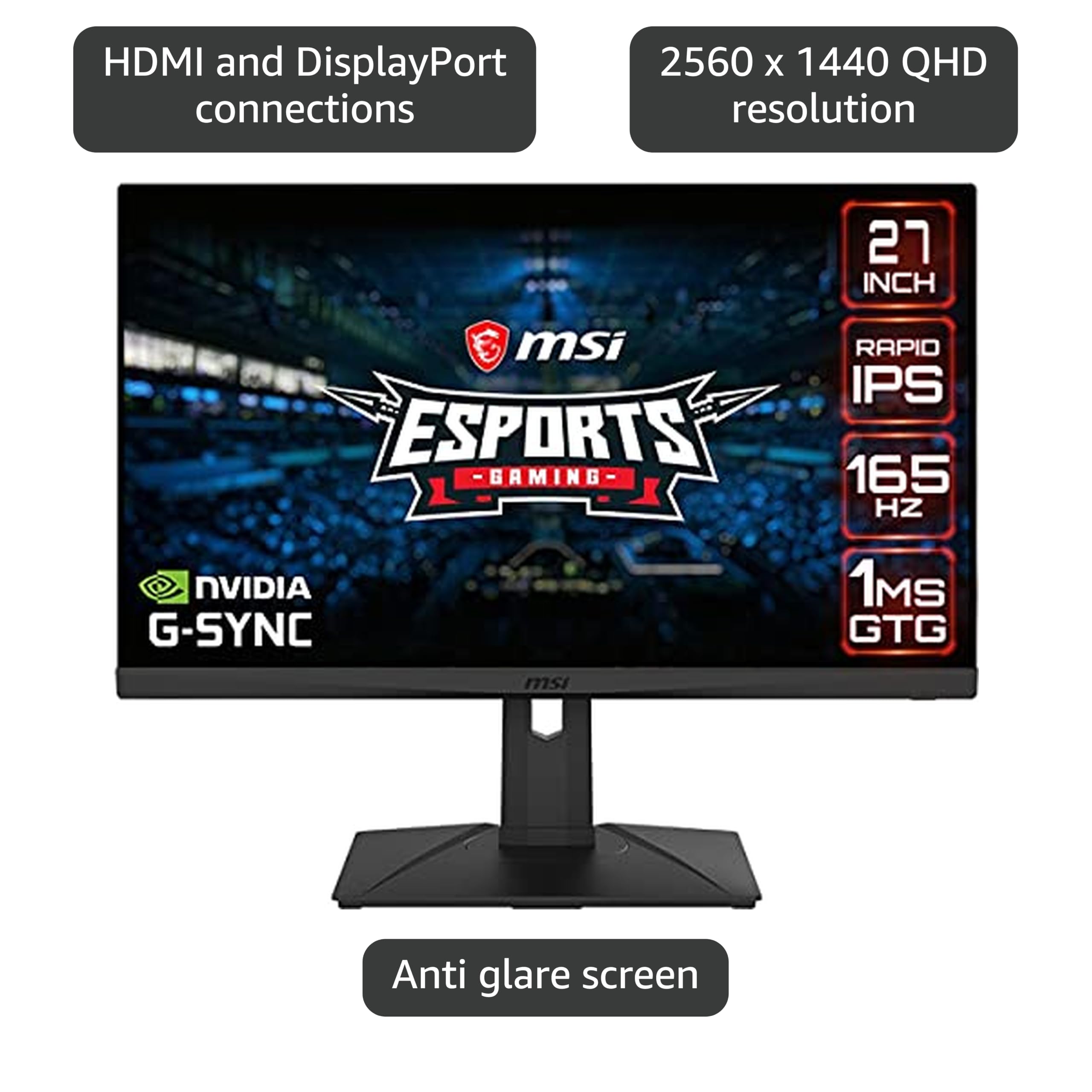 Amazon.com: MSI G273QPF, 27