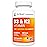 Dr. Berg Maximum Strength 2-in-1 Vitamin D3 K2 10,000 IU | Naturally Derived D3 | 4X Lab-Tested & Verified | High Absorption Formula | K2 D3 Vitamin Supplement - 120 Capsules
