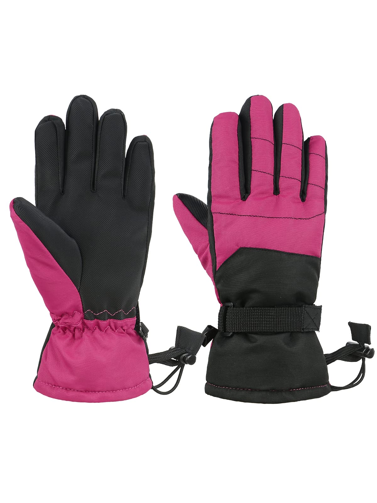 Century Star Kids Waterproof Warm Winter Ski Gloves for Boys &amp; Girls