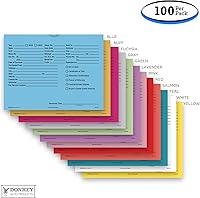 Vista 9 de Printed Vehicle Deal Envelopes 9x12 Deal Jackets (100 shrink wrapped) (Blue)