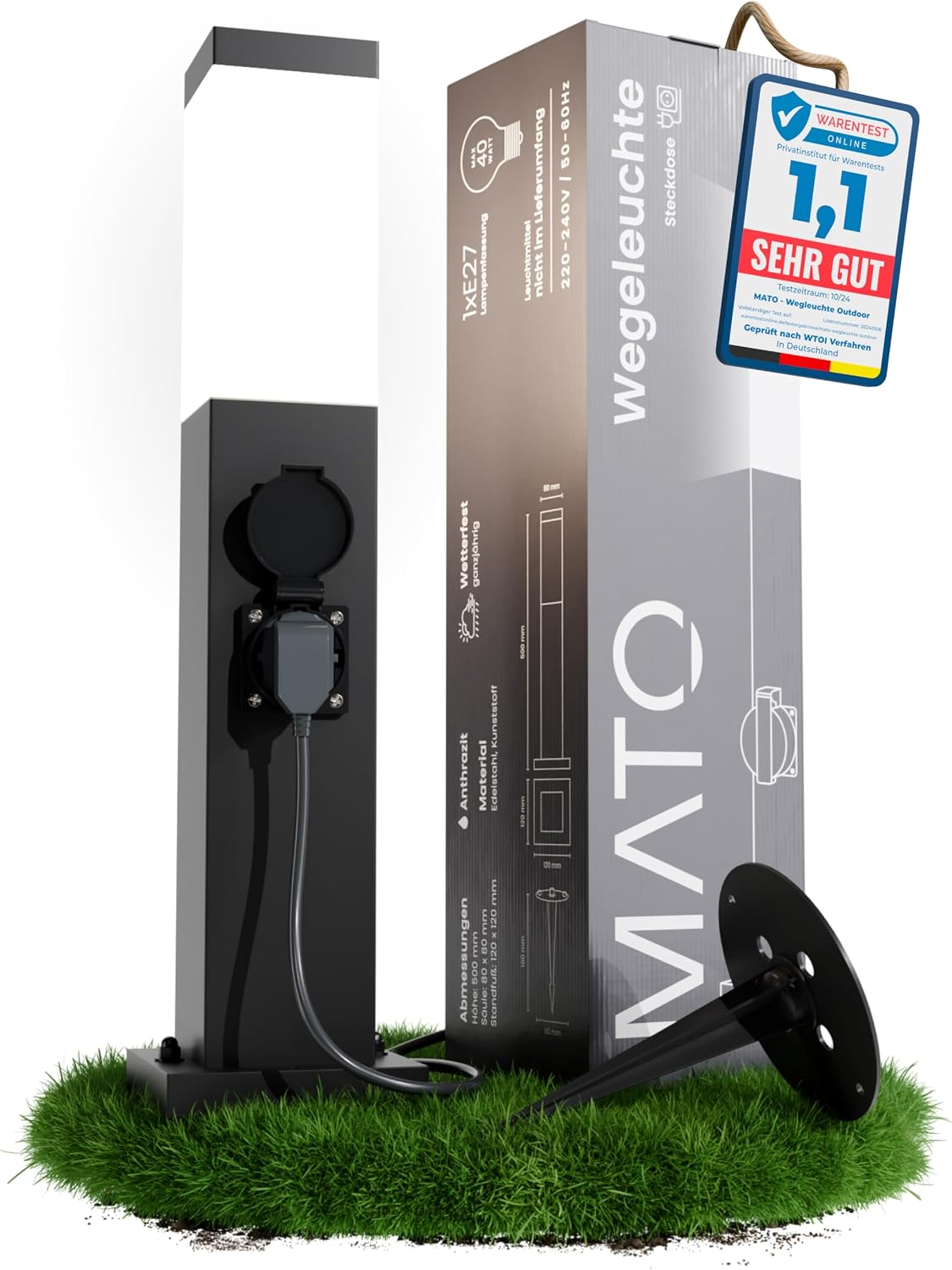 Socket - Anthracite