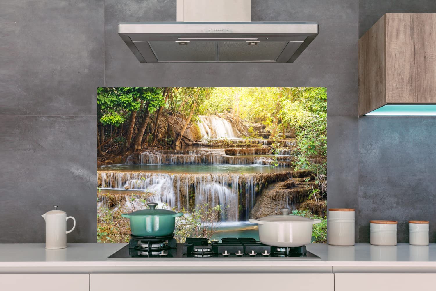 credence cuisine inox fond de hotte inox largeur 60