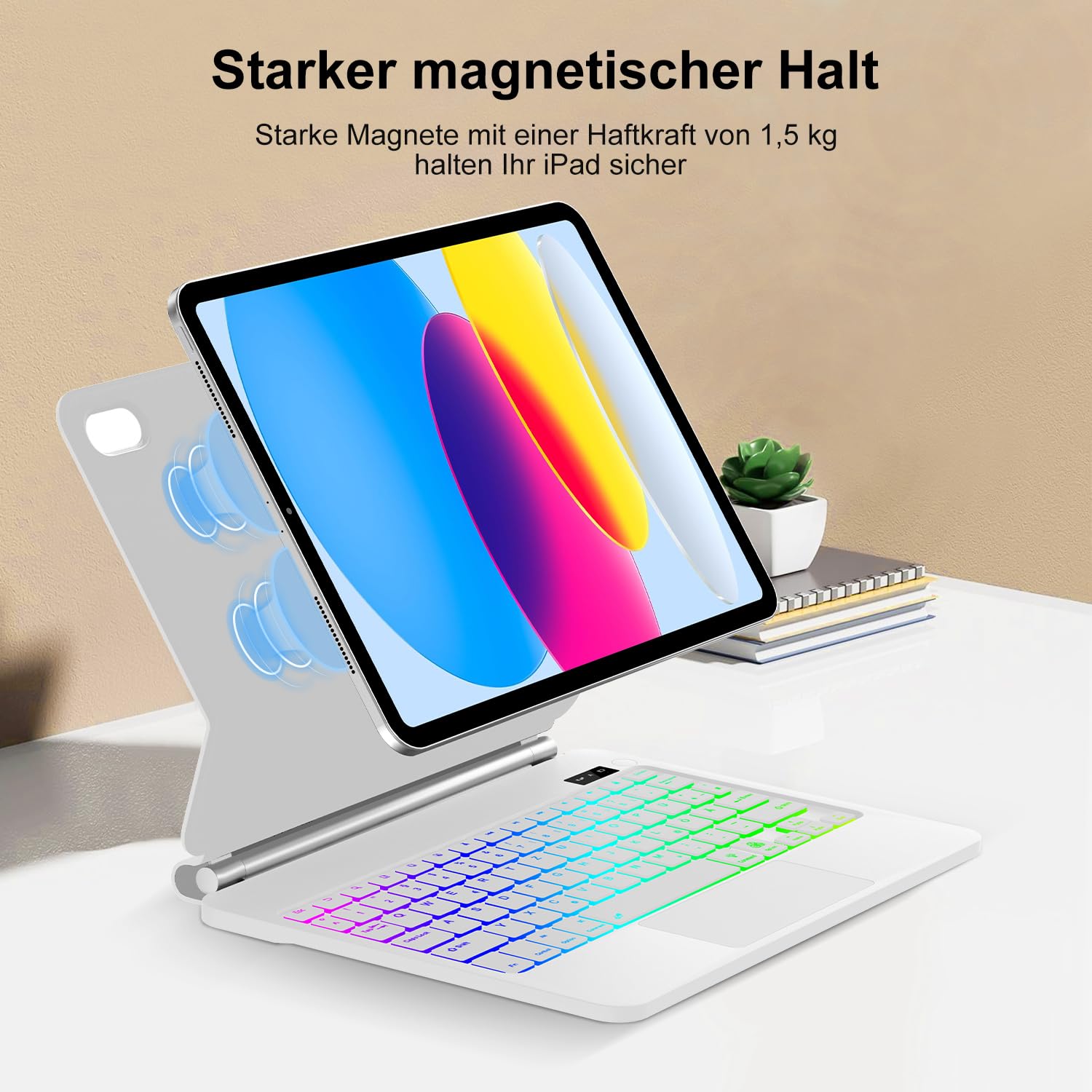 SENGBIRCH Magic Keyboard for iPad A16 11th Generation 2025/10th