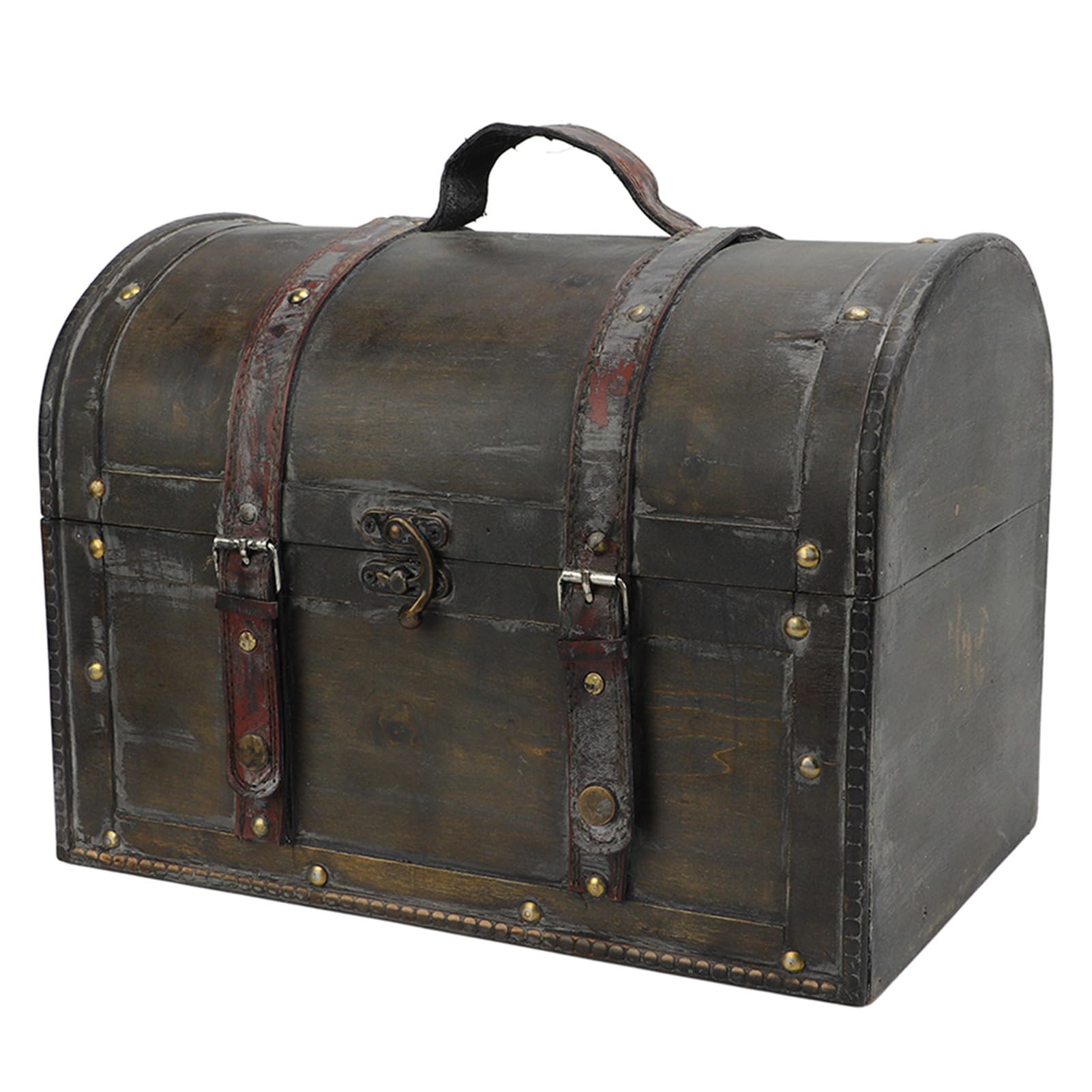 Qcwwy Otros Coleccionables Caja Decorativa de Madera para Exhibición Pendiente Collar Pulsera Anillo Artesanía Caja de Recuerdos de Madera Caja de Baratija Presente Premium