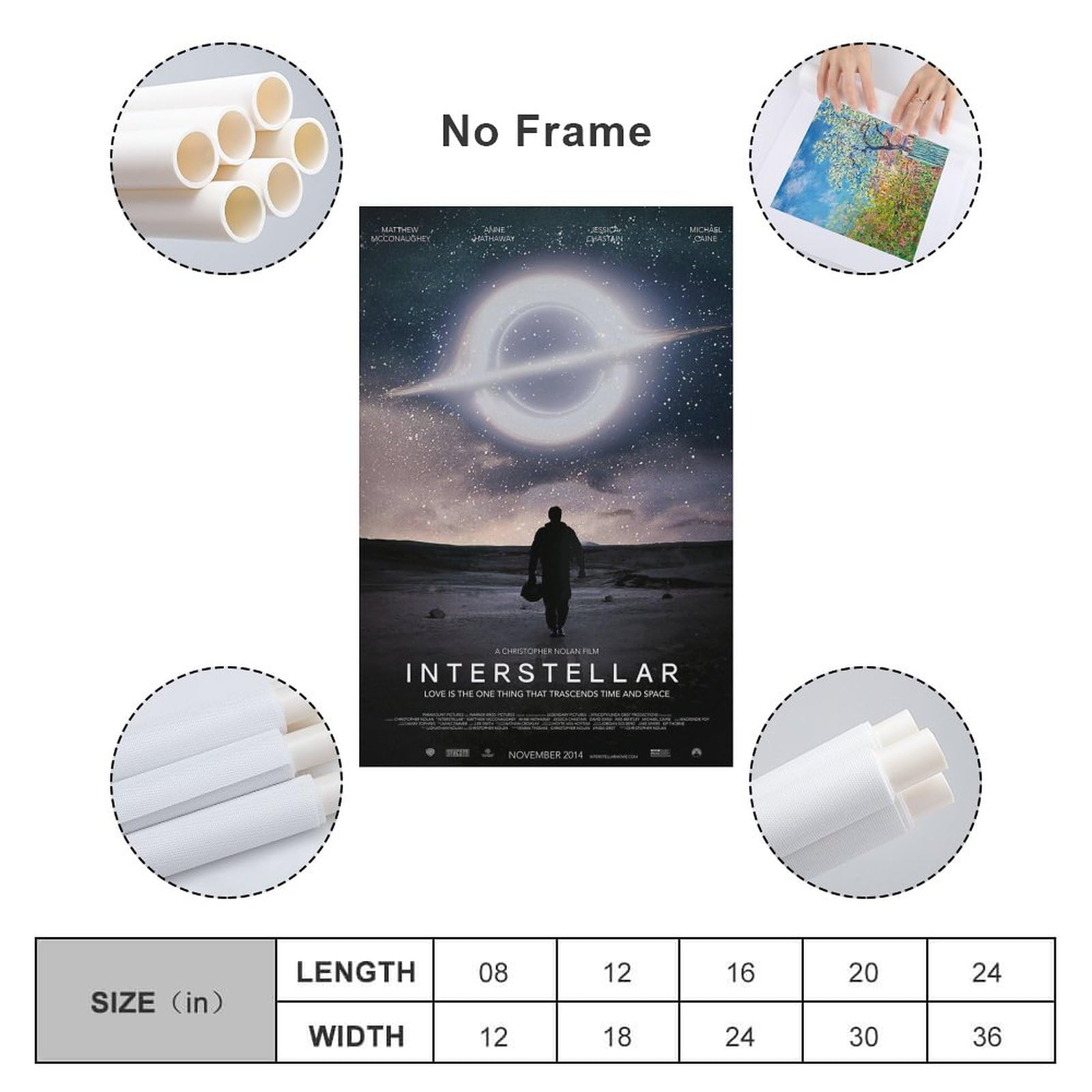 Amazon.co.jp: フィルムInterstellarインターステラー映画