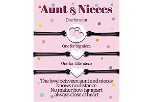 Aunt Niece Matching Bracelets 3 Pack