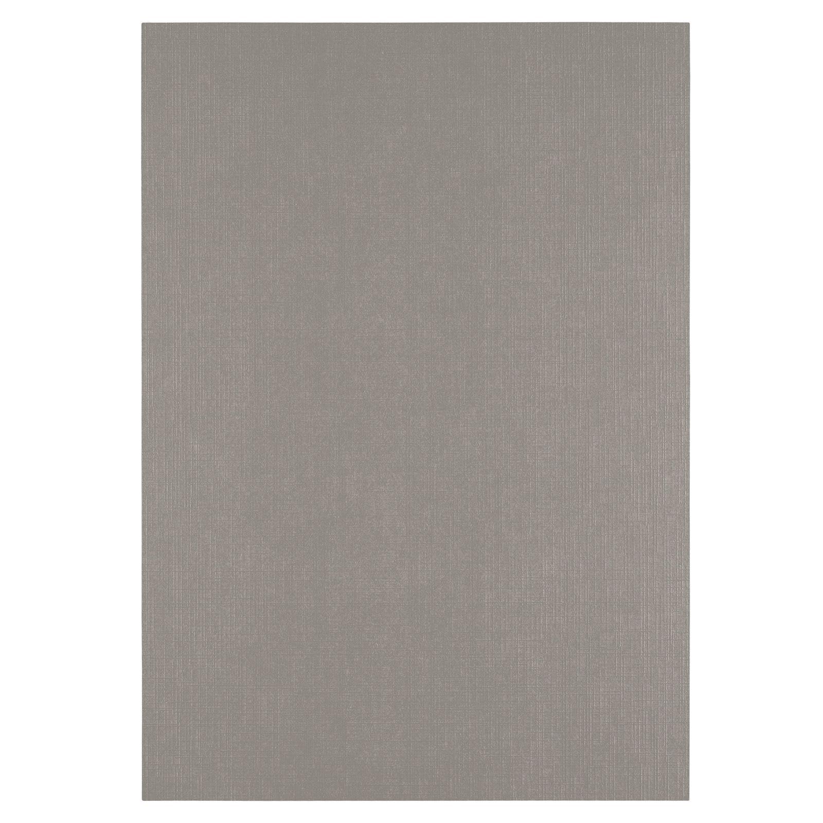 Florence Tonkarton A4-100 St. mit Leinen Struktur Concrete (Grau) 250 g - Scrapbooking Bedarf und Bastelpapier für Kartenbasteln, Scrapbooking und Journaling - Reißfest Buntpapier
