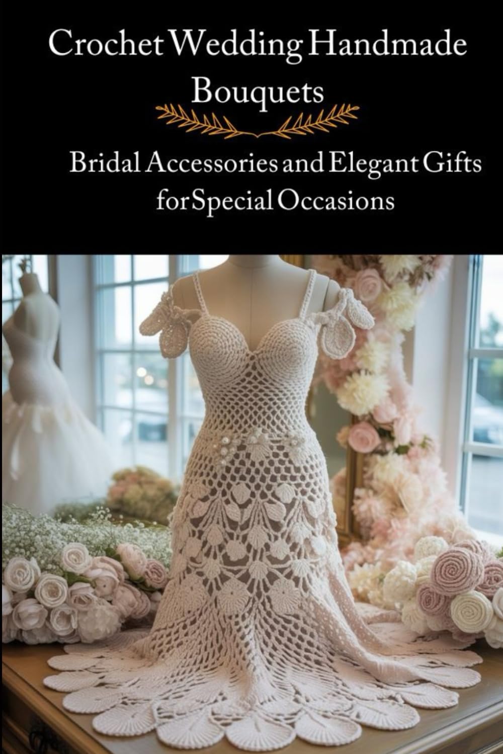 Crochet Wedding Handmade Bouquets: Bridal Accessories and Elegant Gifts for Special Occasions