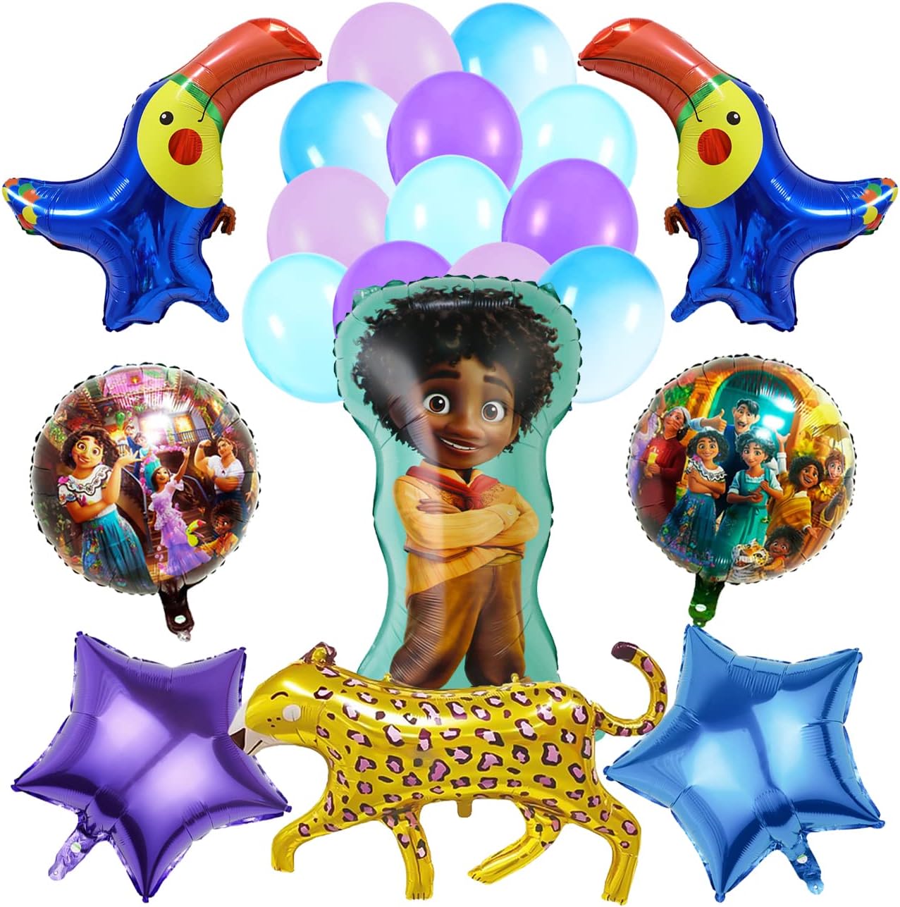 Encanto Balloons Party Supplies Encanto Antonio Balloon Decoration Magic House Birthday Party