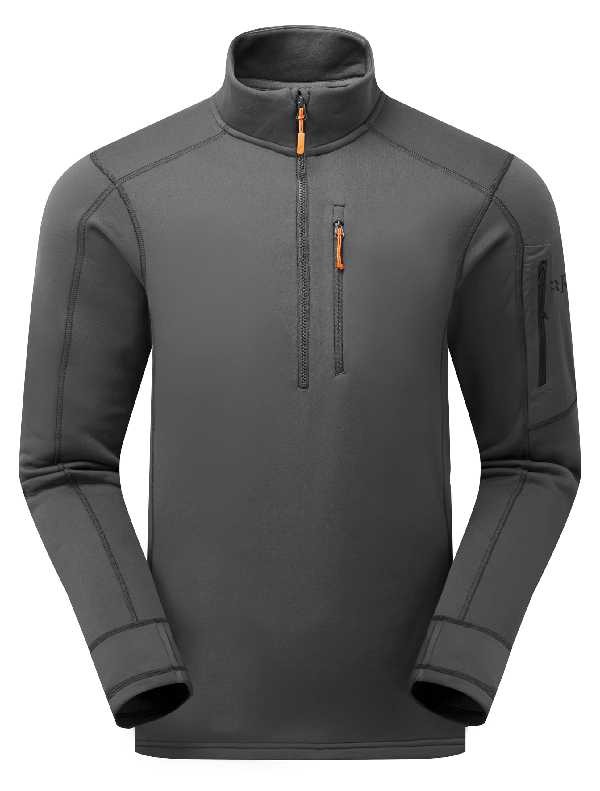 Rab Men's Graphene Modulus Pull-On Warm Fleece Jacket For Trekking & Climbing - Large