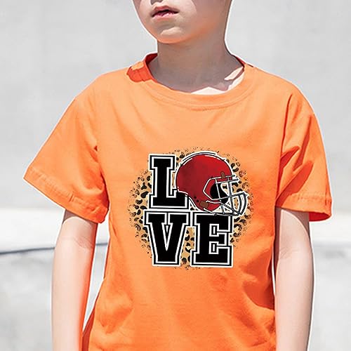 Miniatura 8 de Parches termoadhesivos de rugby para ropa, fútbol americano, transferencia térmica, casco de fútbol, amor, corazón, calcomanías para ropa,