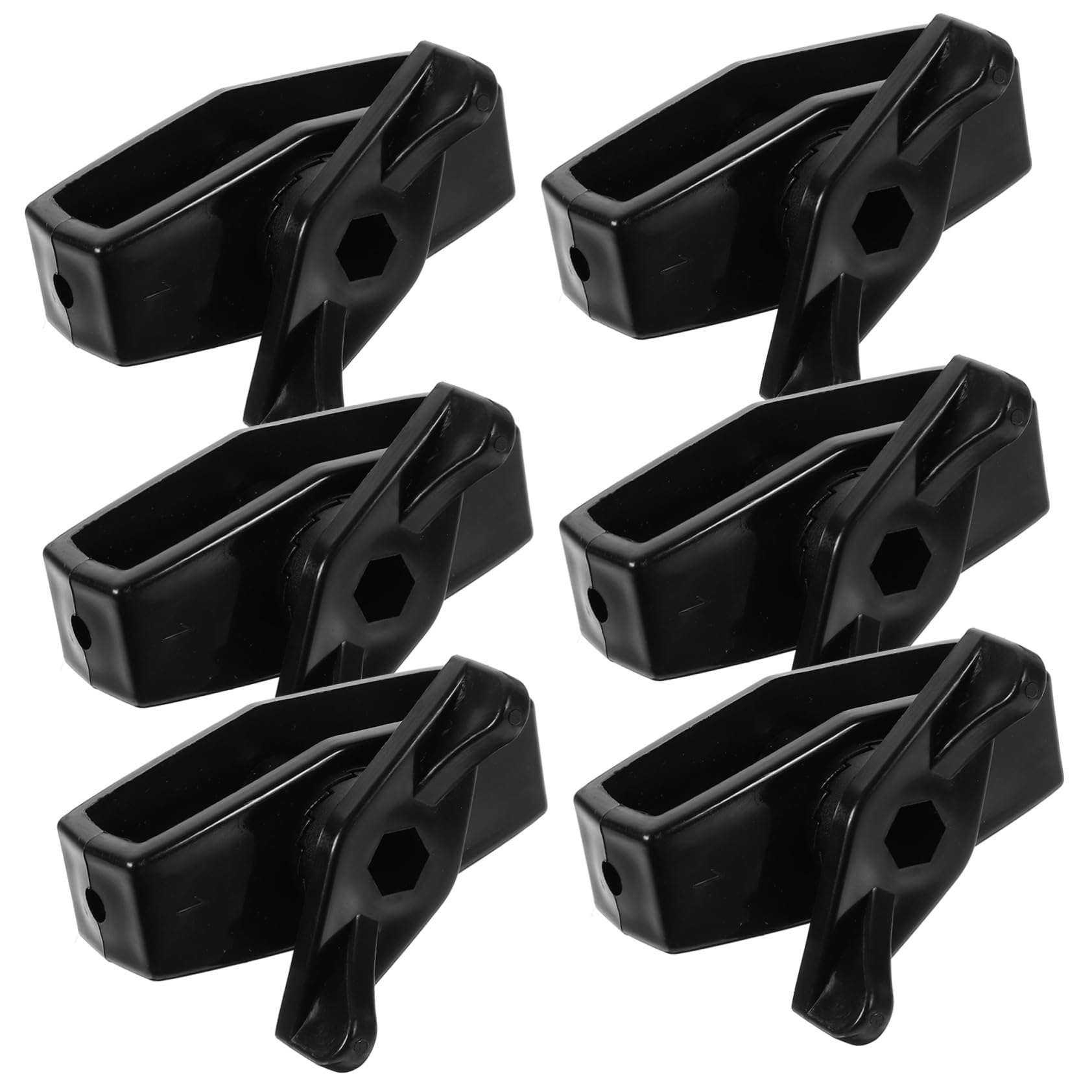 Hemobllo 5 Set Tenditore Per Recinzione Tenditore Cavo Di Sicurezza Fune Tensione Auto Recinzione Elettrica Batteria Ancora Laccio Fascette Asta Di Filo 6 pezzi*5