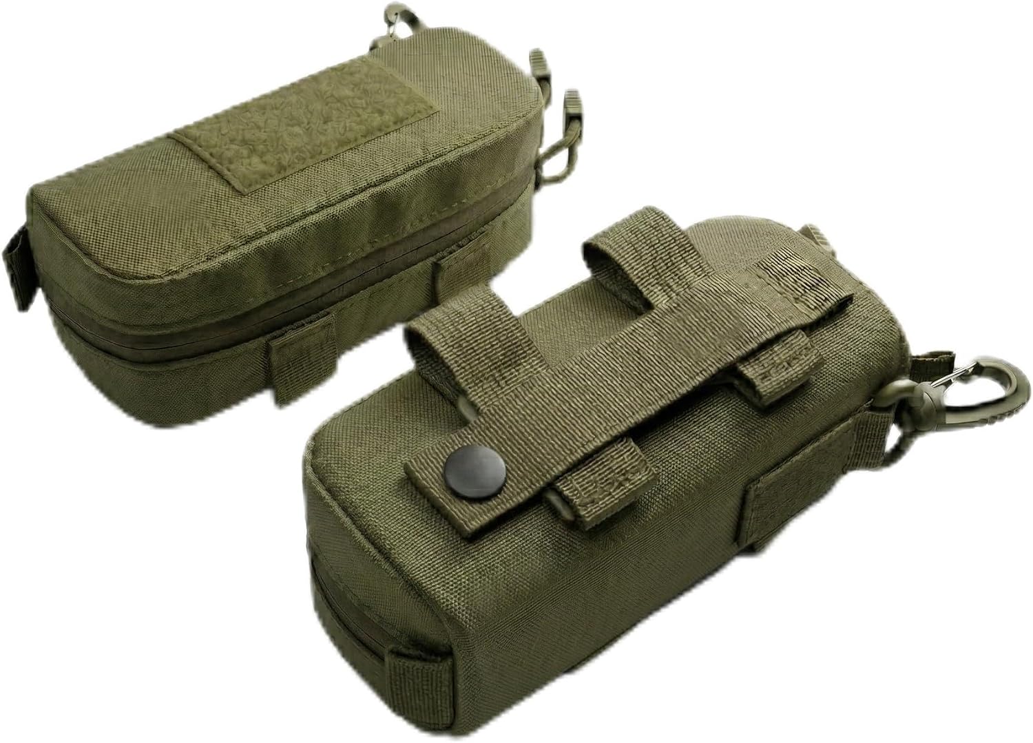 Skarabrae Glasses Case Hard Shell MOLLE Eyeglass Pouch with Solid Plate Outdoor Sunglasses Pouch for Hiking, Travel image 5