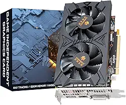 Placa gráfica RX 580 8G 2048SP - GPU AMD Radeon RX580 AMD, 8GB GDDR5, 256 bits, PCI Express 3.0, resfriamento de ventilador duplo, HD/DP/DVI, para PC de jogos