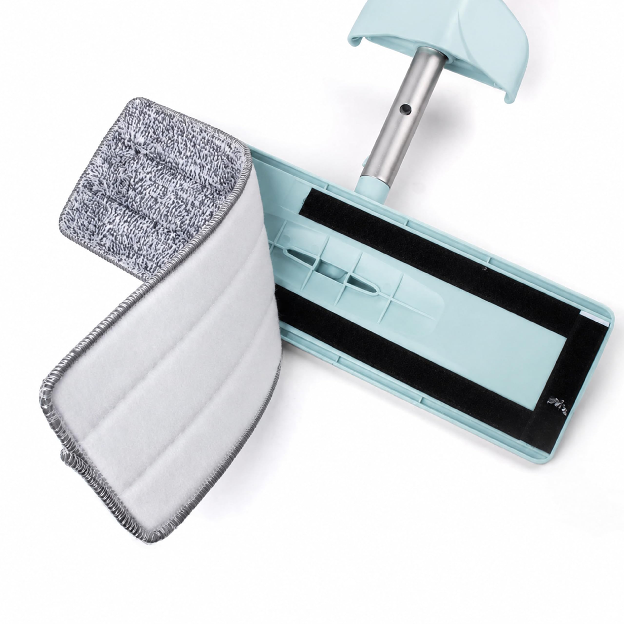 Microfiber Kitchen Cloth Set of 3 - Large Cleaning and Dusting Cloths, Mop Refills for Floor Cleaning (1 Way Lock, 36 CM X 12 CM)-image-33