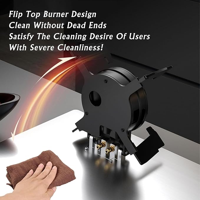 Estufa a Gas 2 Puestos 75 cm de Piso miniatura 7