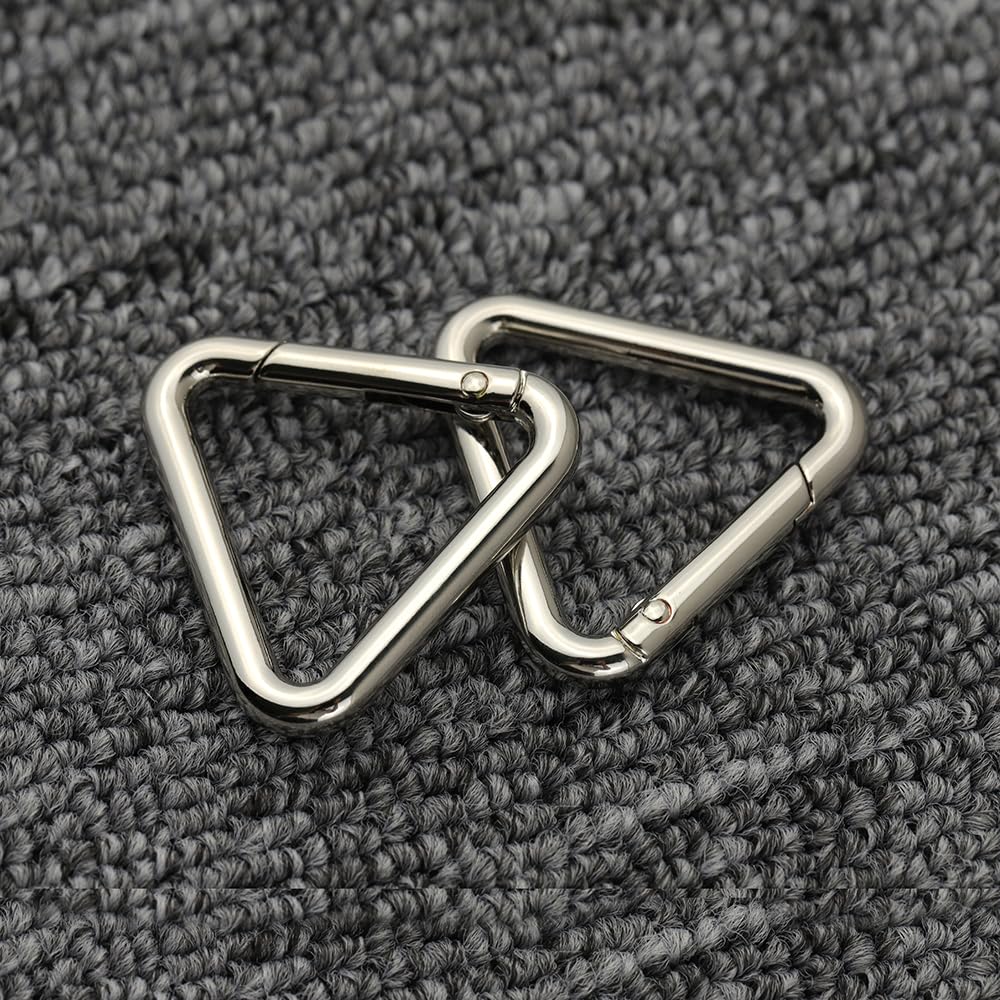 Triangle Key Ring, Spring Snap Clip Hook Trigger Keychain Kettle