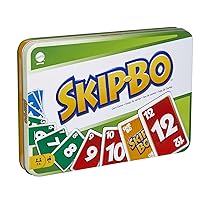 Algopix Similar Product 6 - Mattel Games Skip Bo tin Box Version