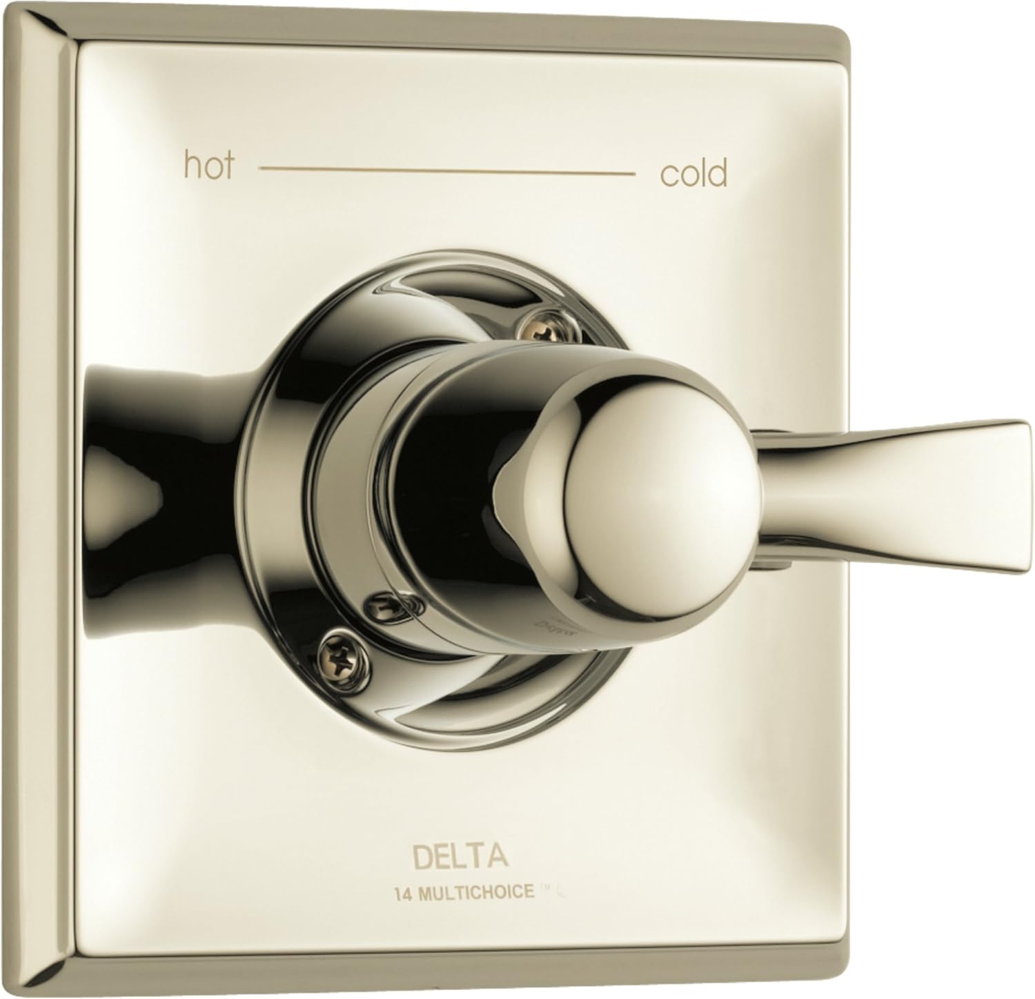 Delta Faucet T14051-PN Dryden Monitor 14 Series Valve Trim, Polished Nickel 7.00 x 7.00 x 6.25 inches