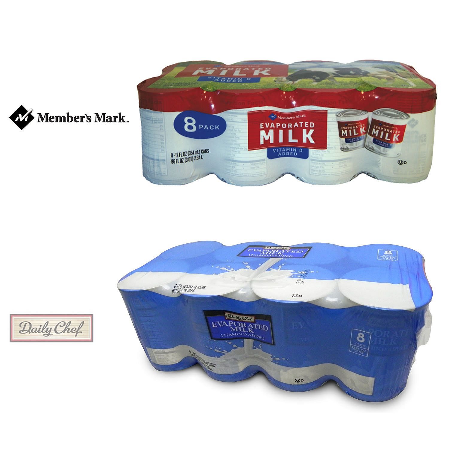 Amazon.com : Member's Mark Evaporated Milk (12 oz. cans, 8 pk