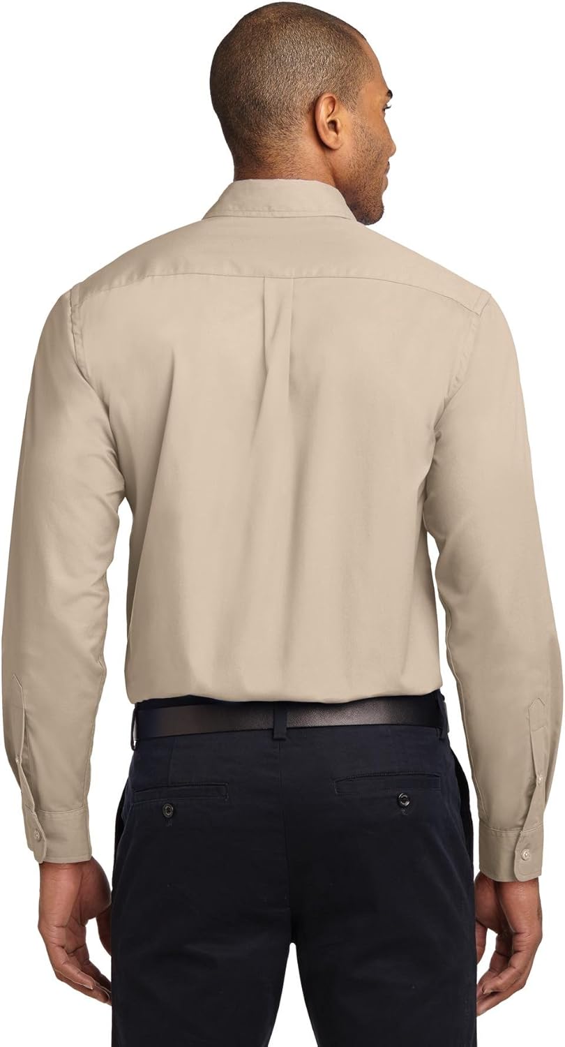 Port Authority Men's Extended Size Long Sleeve Easy Care Button-Down Shirt