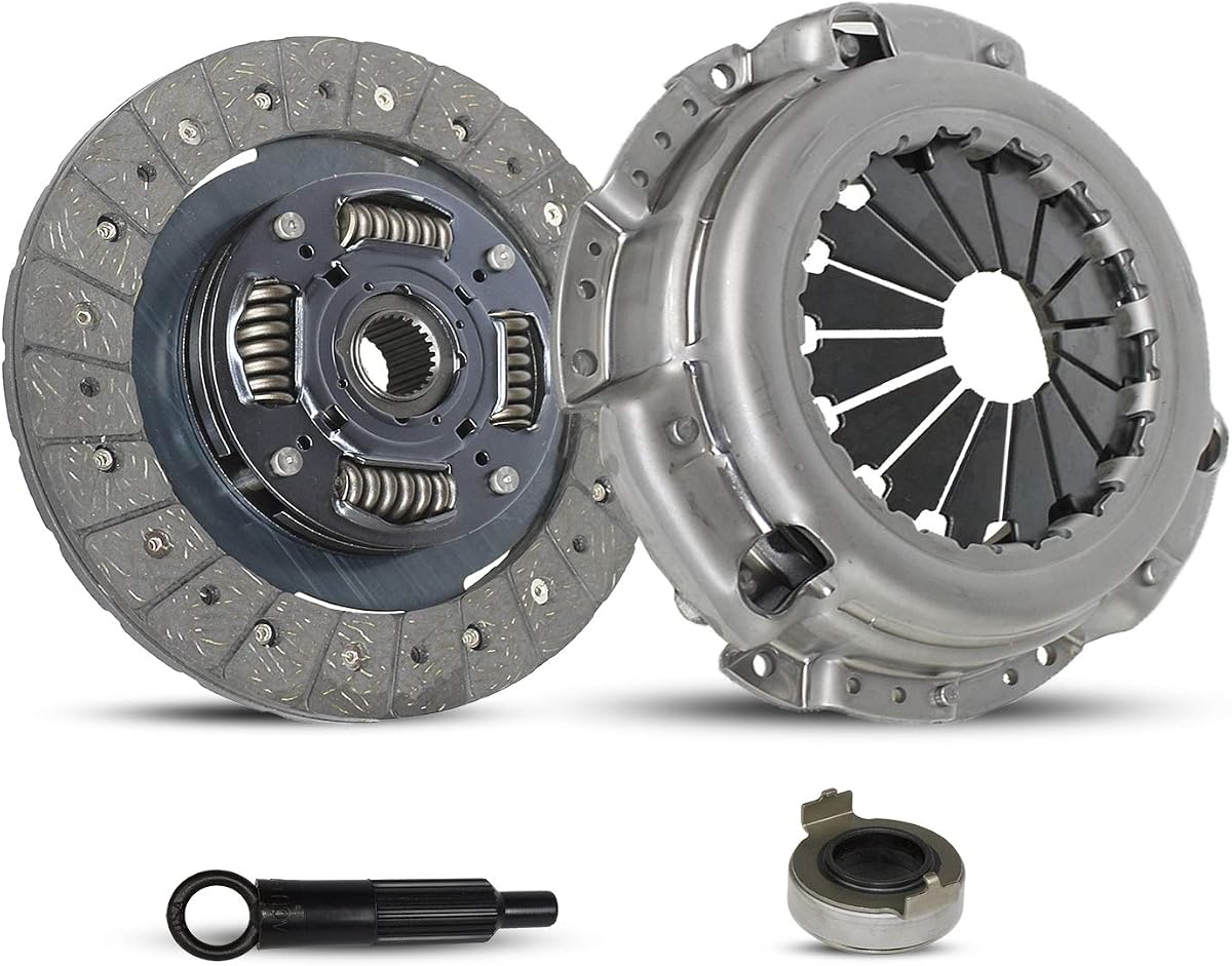 Clutch Kit Compatible With Cl Accord Prelude Dx Ex Lx Value Package Type SH VTEC 1990-2002 2.2L l4 2.3L l4 GAS SOHC 2.2L l4 GAS DOHC Naturally Aspirated (F22; F23; 08-014)