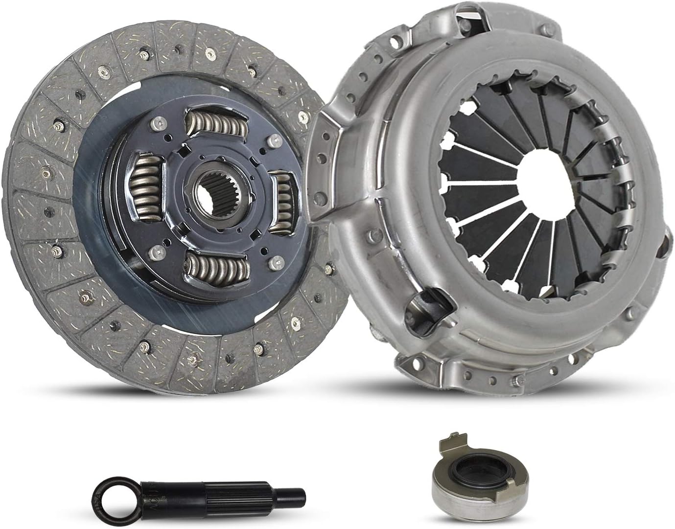 Clutch Kit Compatible With Cl Accord Prelude Dx Ex Lx Value Package Type SH VTEC 1990-2002 2.2L l4 2.3L l4 GAS SOHC 2.2L l4 GAS DOHC Naturally Aspirated (F22; F23; 08-014)
