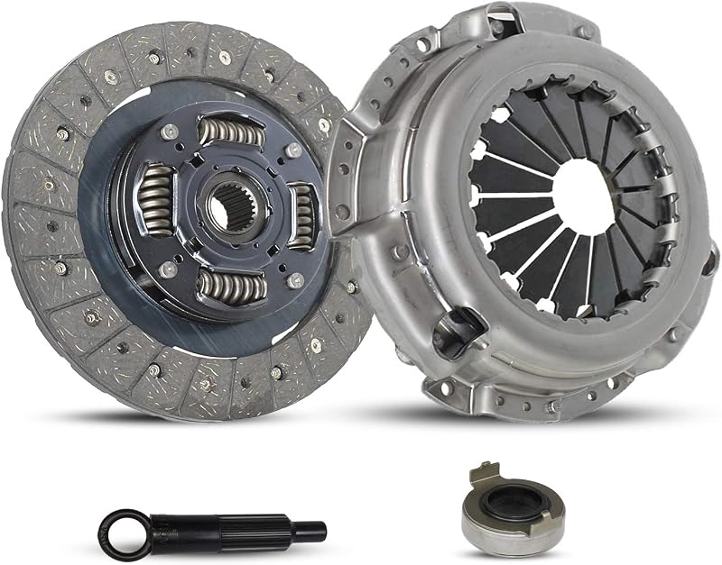 Clutch Kit Compatible With Cl Accord Prelude Dx Ex Lx Value Package Type SH VTEC 1990-2002 2.2L l4 2.3L l4 GAS SOHC 2.2L l4 GAS DOHC Naturally Aspirated (F22; F23; 08-014)