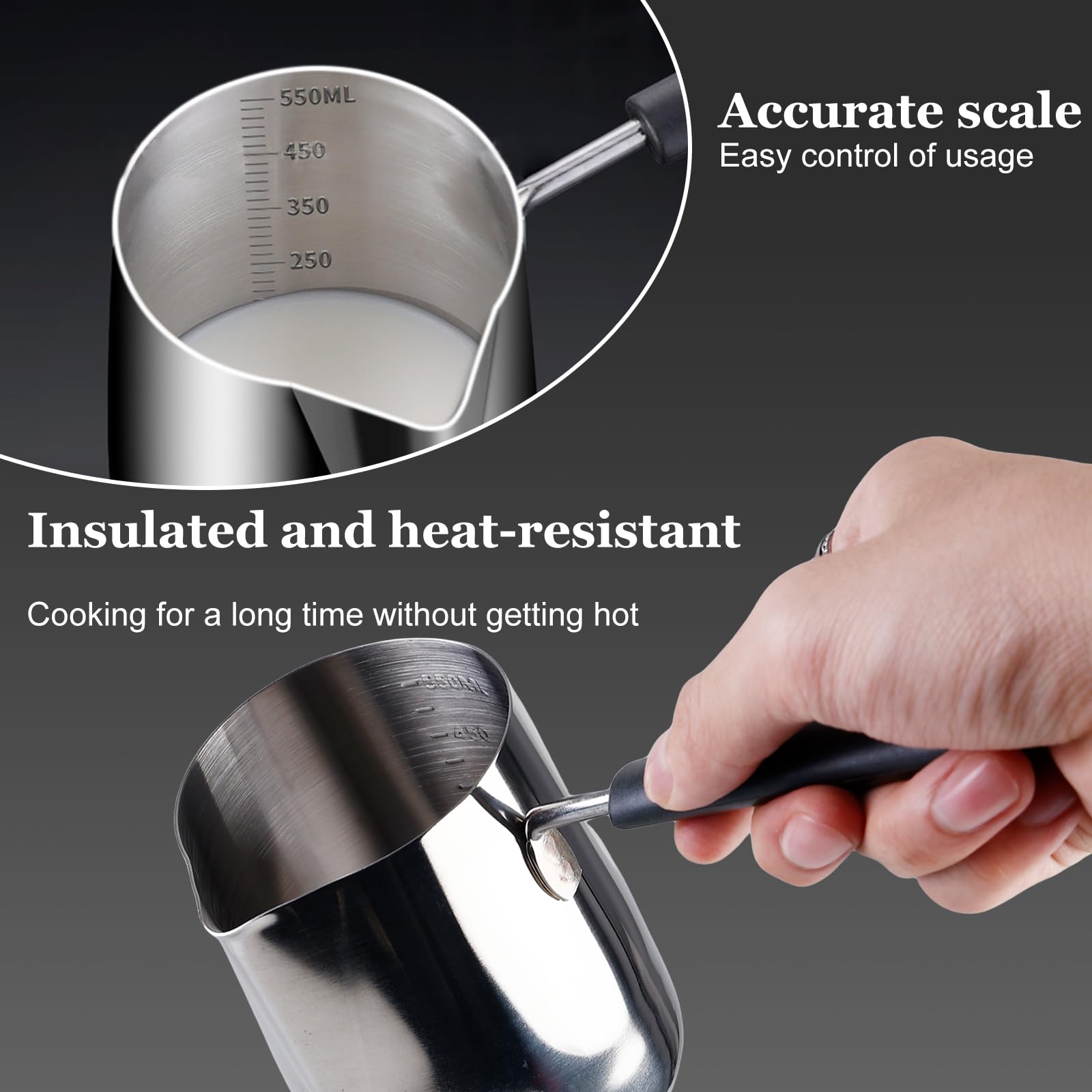 ACI Series Cafetière turque grecque arabe en cuivre massif gravé avec poignée en bois, machine à café Jazzve, Cezve, Ibrik, Briki, Café Turco ACI Series Cafetière turque grecque arabe en cuivre massif gravé avec poignée en bois, machine à café Jazzve, Cezve, Ibrik, Briki, Café Turco