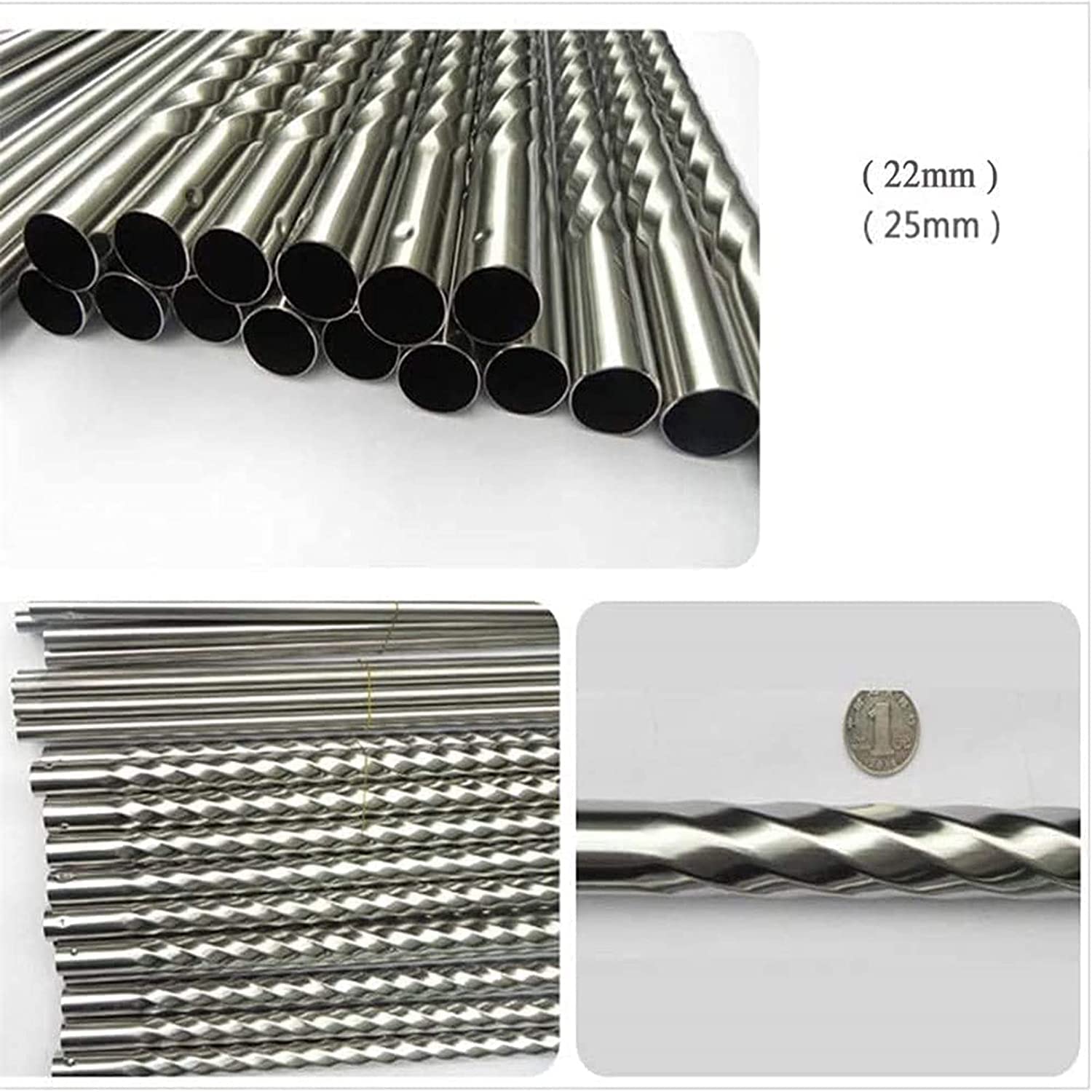 Support de moustiquaire à baldaquin en Acier Inoxydable, Cadre de Filet de lit adapté pour lit Simple/Double/King/Super King, s'adapte Parfaitement à Votre Matelas, Assemblage Facile à Faire soi-même