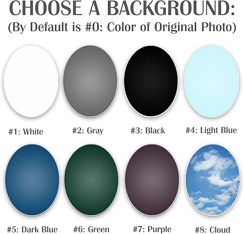 Miniatura 3 de AD FONTES Imagen conmemorativa de cerámica para retrato, porcelana personalizada impermeable para decoraciones de tumbas, urna ovalada, lápida,