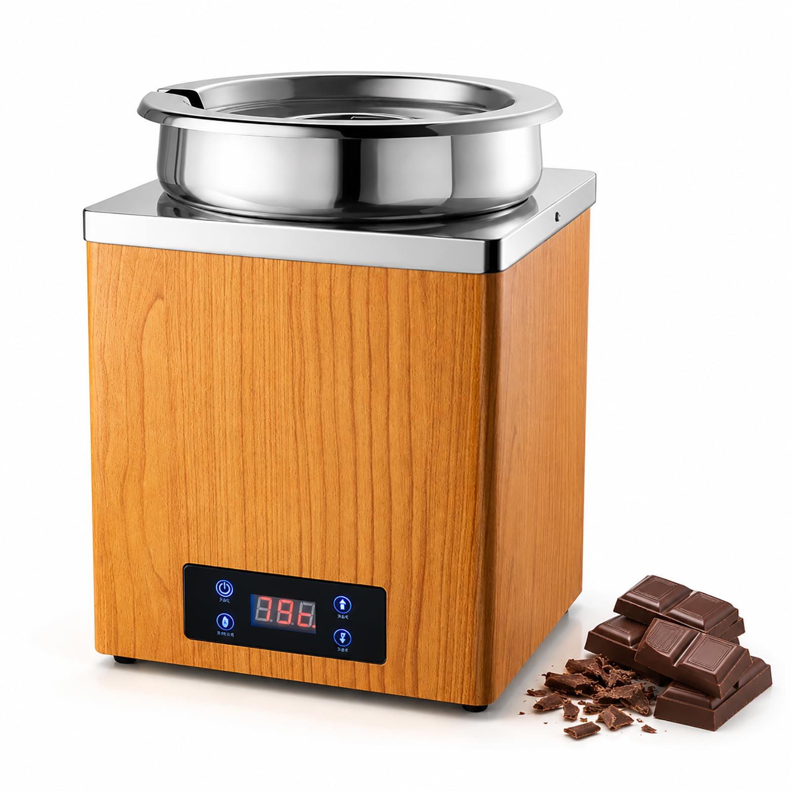 Machine à tempérer le chocolat électrique à température réglable