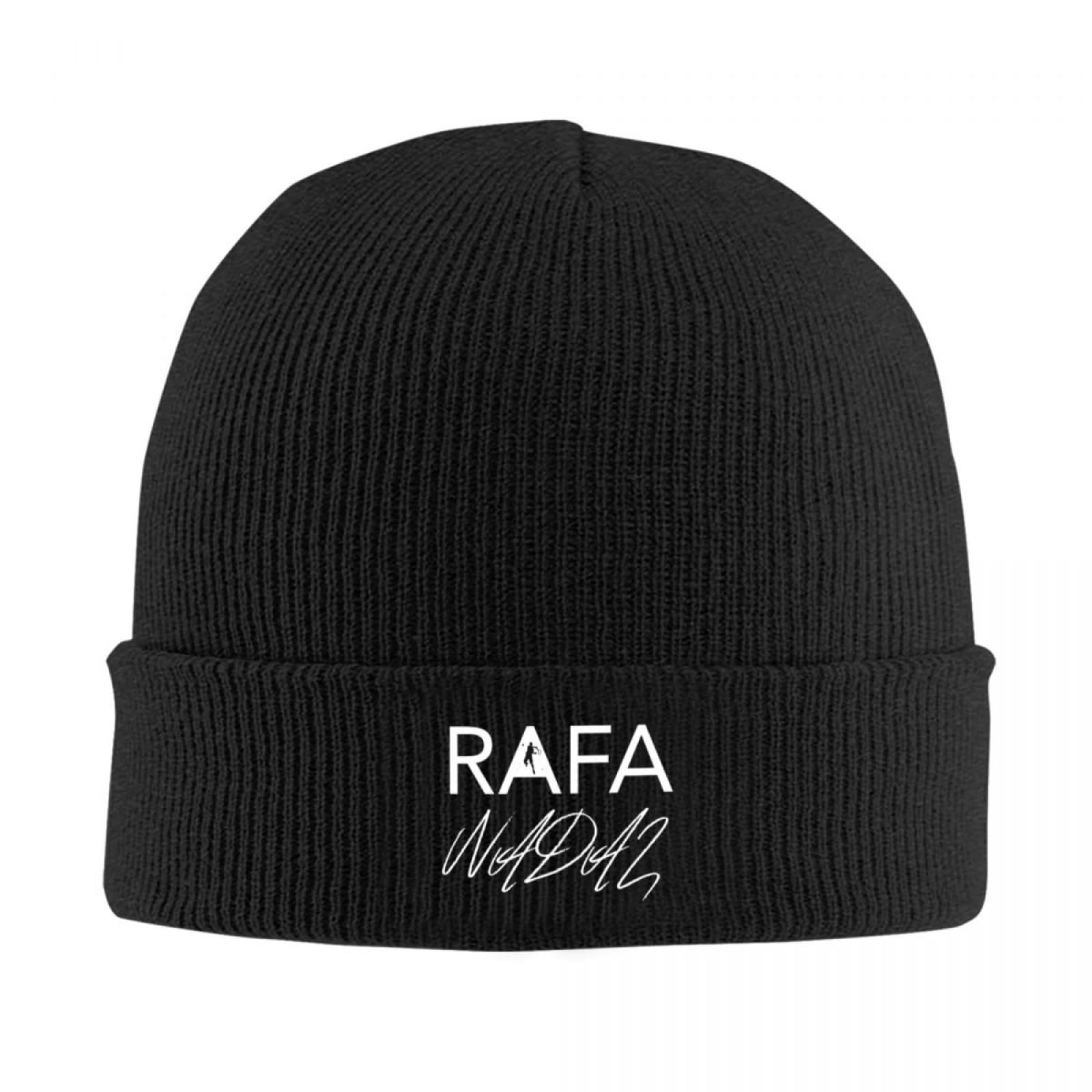 EIILHUED RAFA Nadal Tennis Bonnet Hats Knit Hat Men Women Elastic Beanie Hats Outdoor Graphic Cap