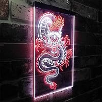 Vista 75 de ADVPRO Chinese Dragon Room Display Dual Color LED Neon Sign Green & Red 16" x 24" st6s46-i3225-gr