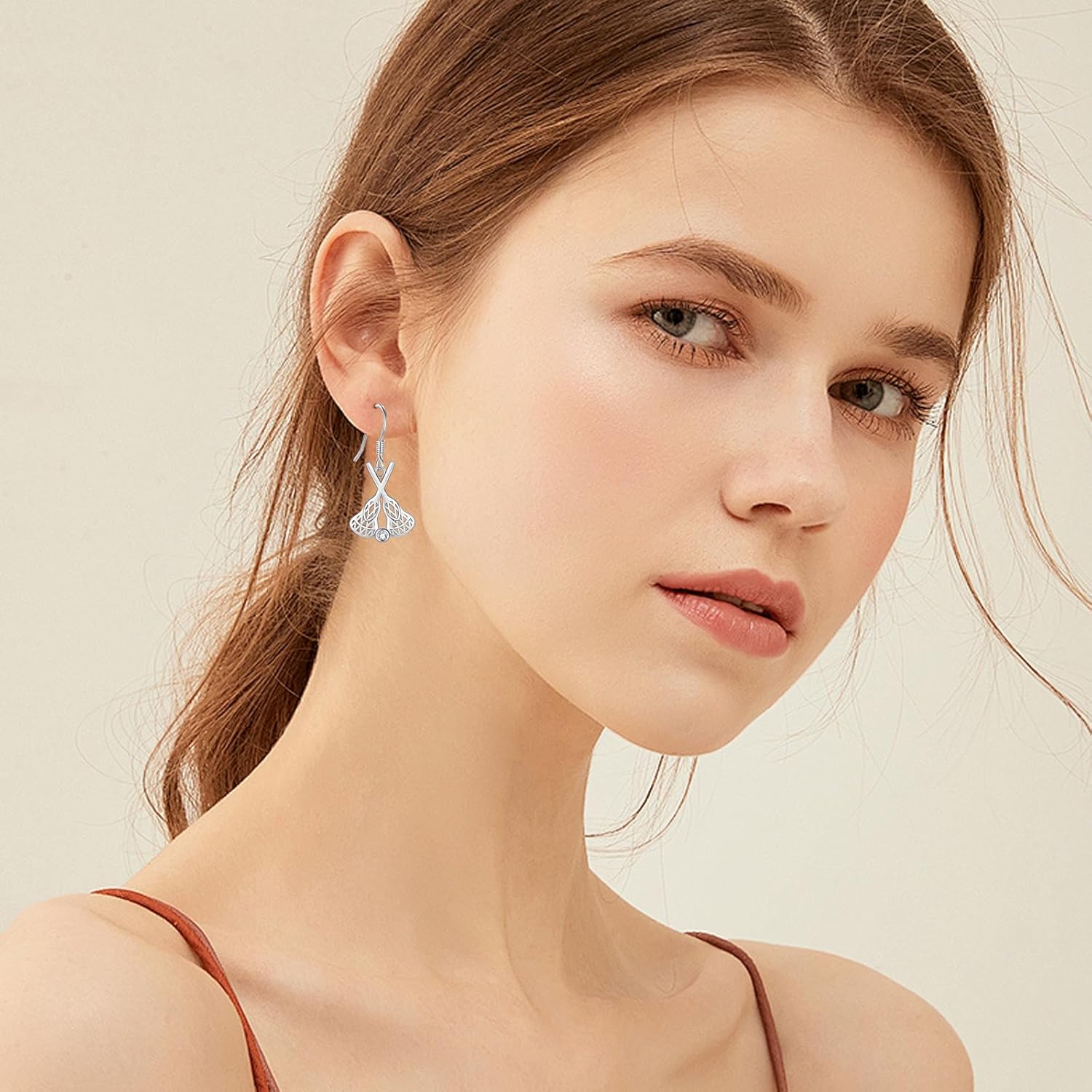 Baseball/Hockey/Tennis/Lacrosse Stick/Guitar/Microphone/Violin Earrings 925 Sterling Silver Sport and Music Earrings Dangle Hypoallergenic Cool Jewelry Gifts for Women Girls Sensitive Ears - Image 3