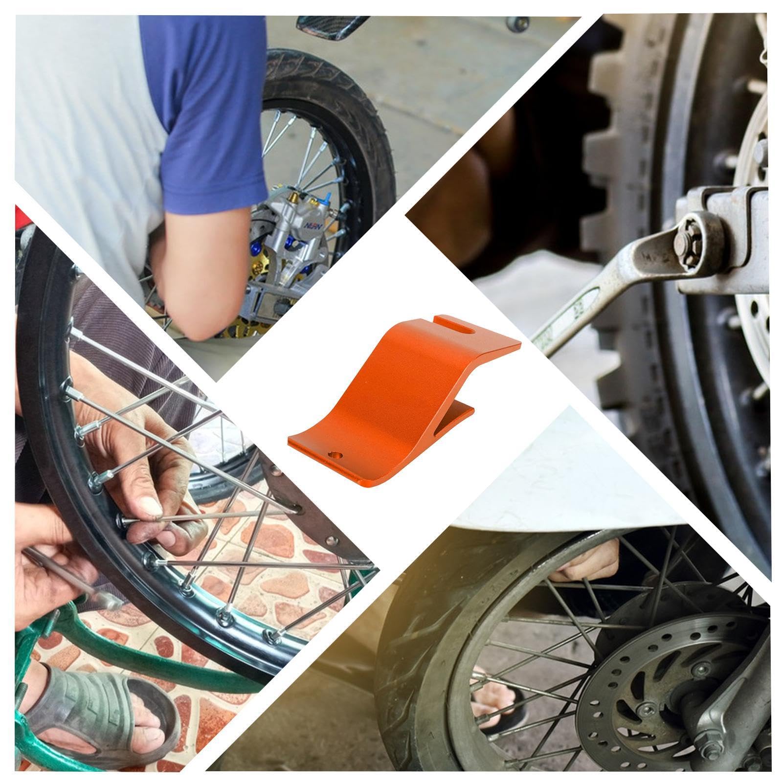 Yctze 2 Pièces Outil De Perle De Pneu De Moto Crochet D'outil D'assistance Au Retrait De Pneu Hors Route Crochet De Support D'outil De