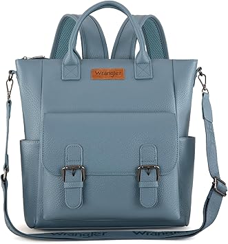 Montana West Wrangler Backpack Purse Medium Fashion Backpack for Women with Removable Crossbody Shoulder Strap for Travel Work WG175-9110JN