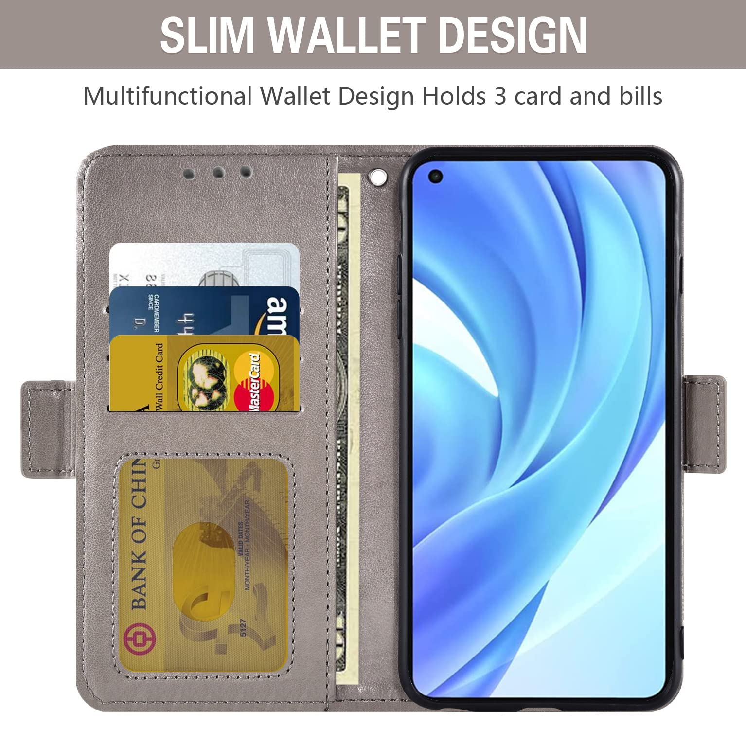 Asuwish Compatible With Xiaomi Mi 11 Lite 4G/5G Wallet For Mi 11 Lite - View #5