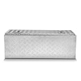 DNA MOTORING Lockable Truck Tool Box, Bed Organizer, Aluminum Storage Box w/Lock & Keys, 47