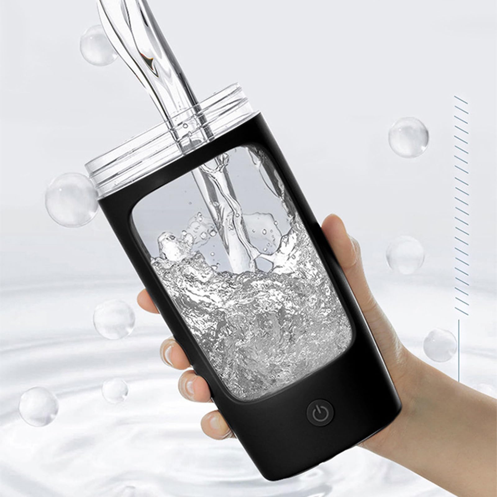 Shaker elettrico con scomparto in polvere 650ml Shaker Protein Shake ricaricabile Protein Mixer Shaker Proteine Shake Proteine Shake
