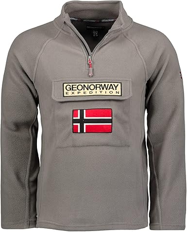 Geographical Norway Tymclass Hz Men - Hombres grueso polar con cremallera -  Los hombres cálidos invierno Sudadera Chaqueta suave - Suave forro de sudor  de manga larga : Amazon.es: Ropa