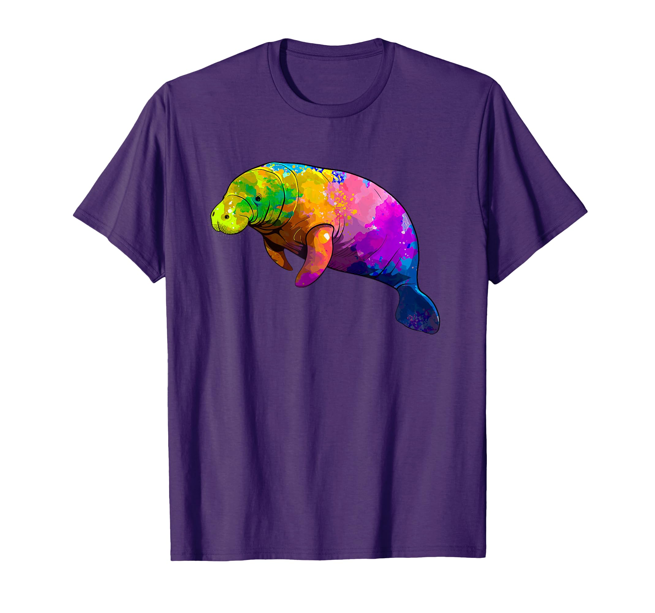 Cute Manatee Art For Men Women Kids Sea Cow Lover Manatee T-Shirt