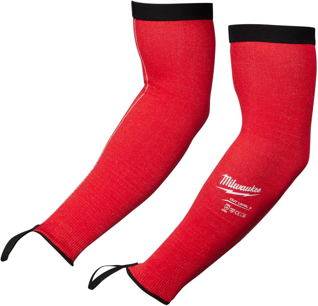 Milwaukee Cut-Resistant Arm Sleeve Red