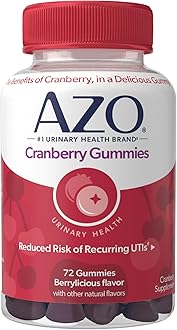 AZO Cranberry Gummy Supplement