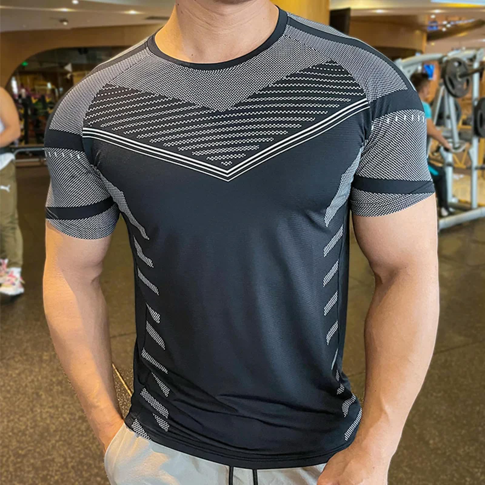 T-shirty męska koszulka sportowa szybkoschnące oddychające koszulki oversize koszulka sportowa koszulka dla mężczyzn