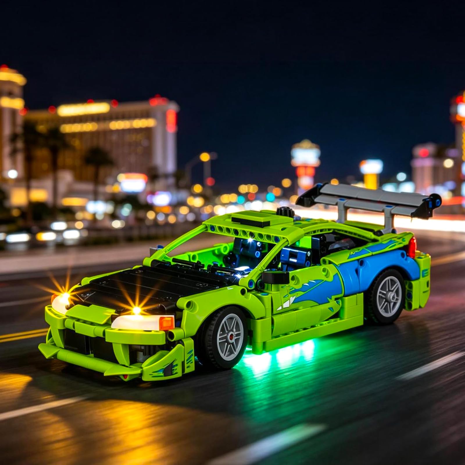 BRIKSMAX 2.0 Light Kit Compatible with Lego Technic Fast and Furious Eclipse Car 42229 Building Sets - Original LED Lighting Kits (Accessories Only) for Display, Gifts & Collectors — image 1
