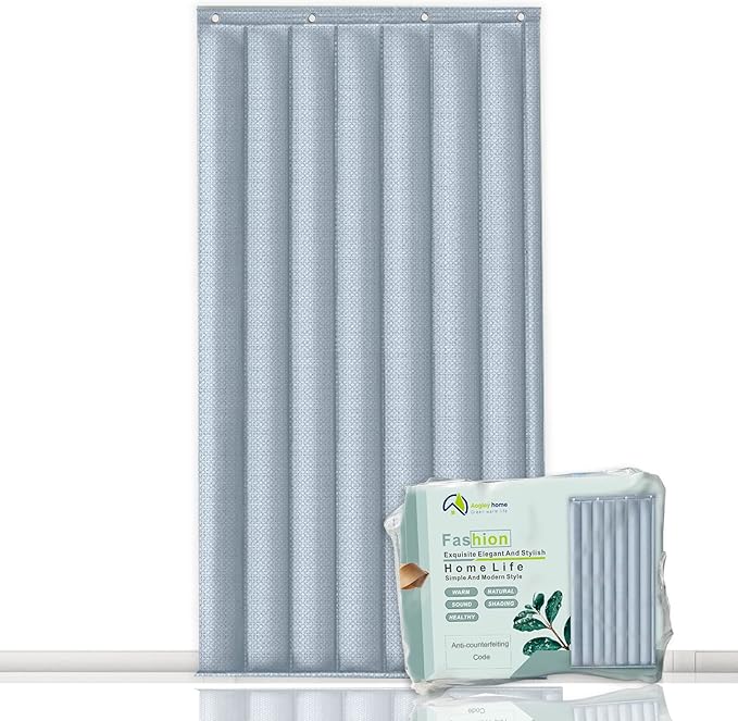 Aogley Thermal Insulated Door Curtain, 5in1 Soundproof Door Curtains