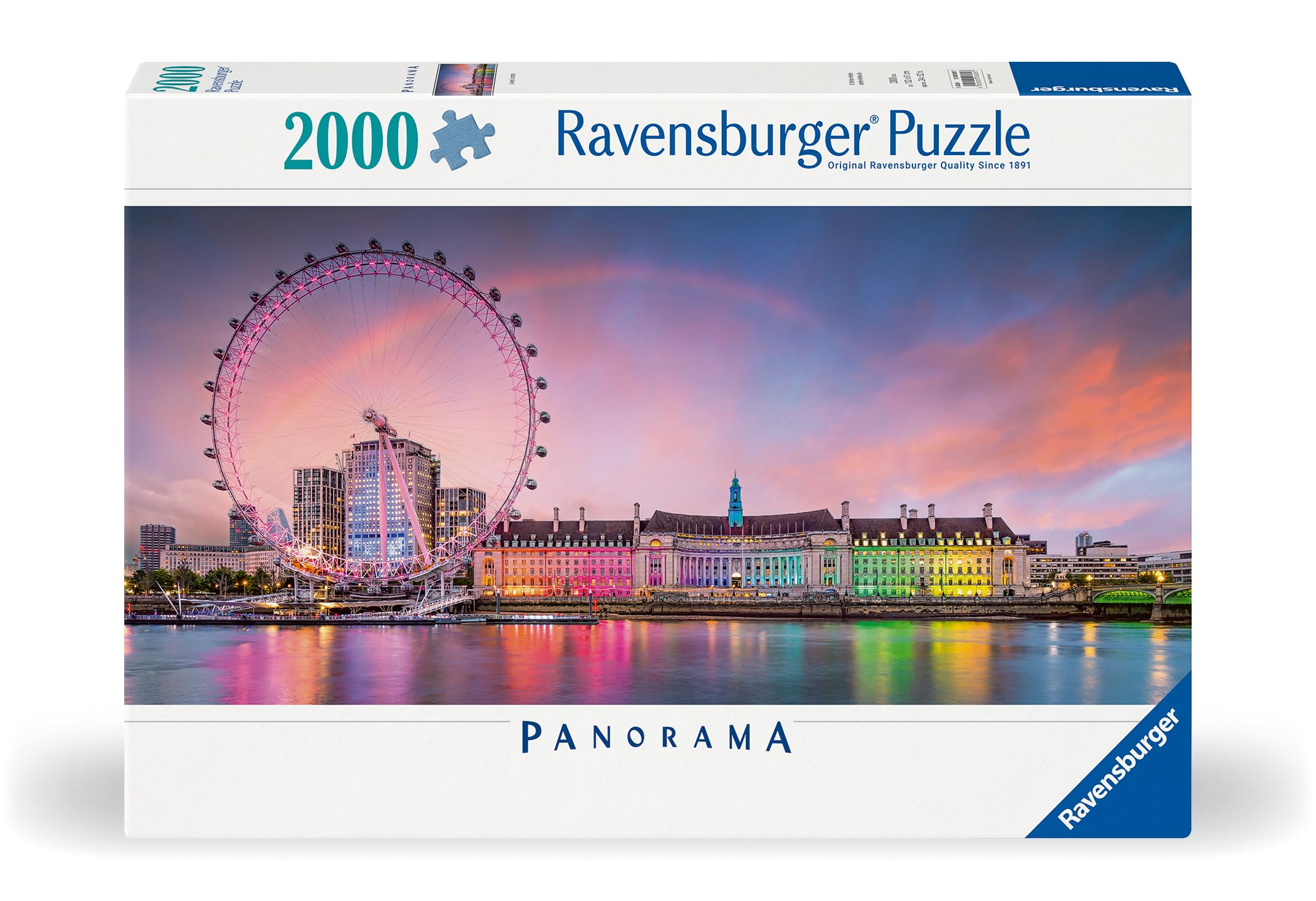 Ravensburger 12000805 Londres Enchanteur Puzzle 2000 Pièces - Puzzle Adultes et Enfants à Patir de 14 Ans Puzzles Villes - Londres